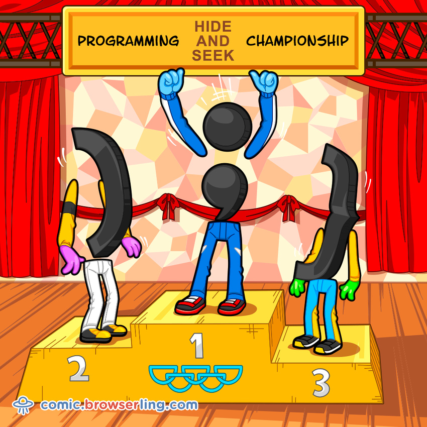 Programming Championship - Web developer comic